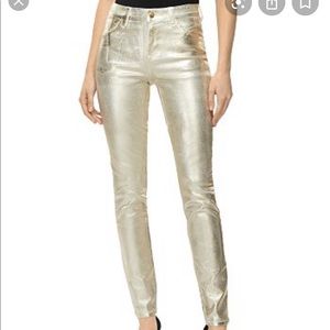 Brand New JBRAND Gold Maria Jeans size 25